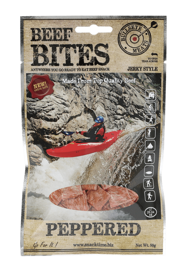 Beef Bites Peppered 50g